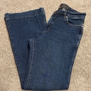 Wrangler Dark High Rise Trouser Jeans